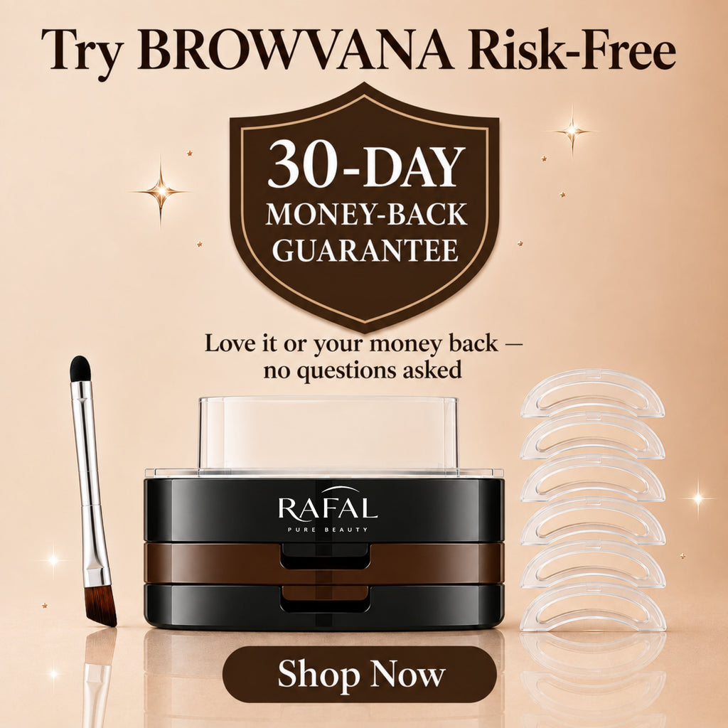 Rafal Brow Stamp Kit – Natural-Looking Brows in Under 5 Seconds - Rafal