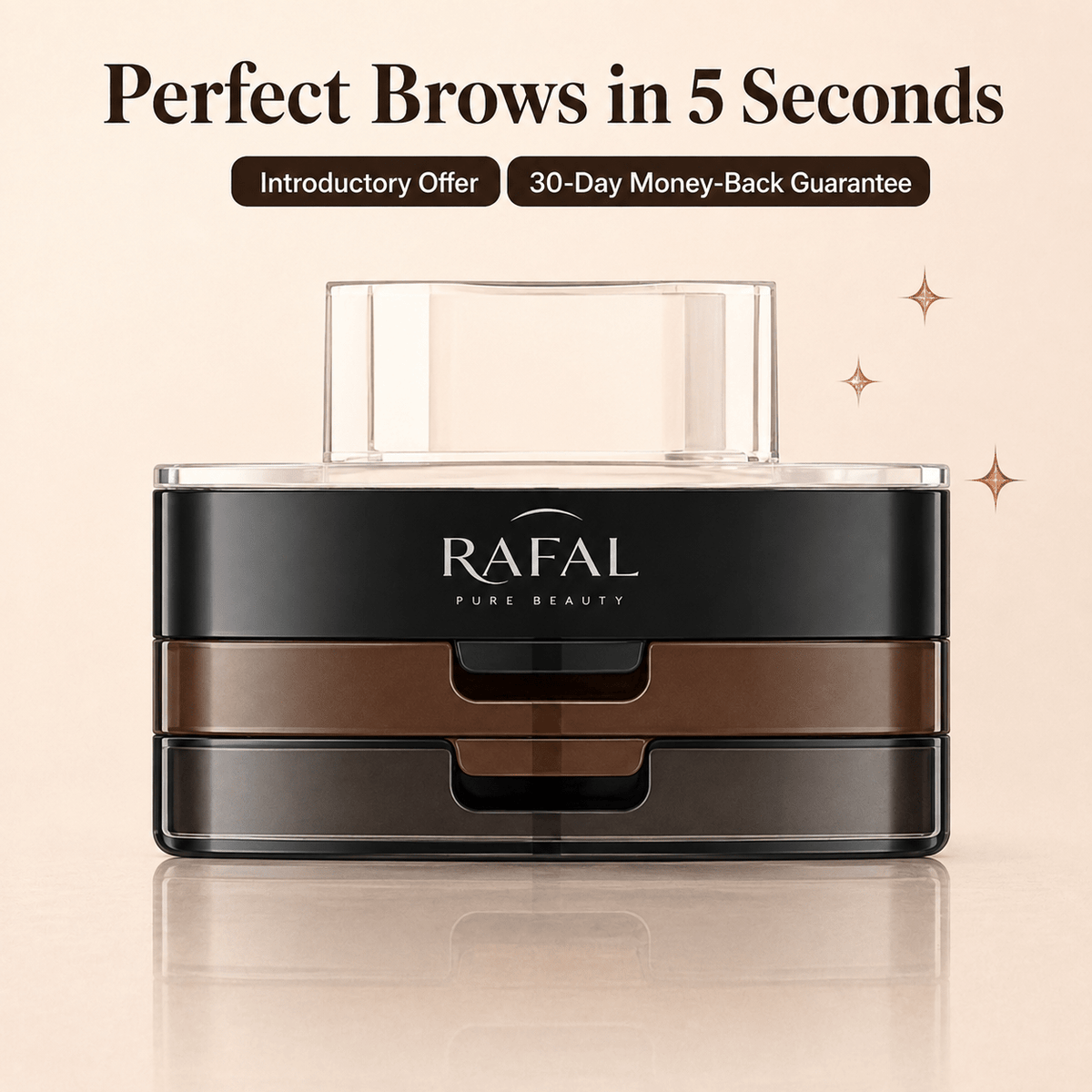 Rafal Brow Stamp Kit – Perfect Brows in 5 Seconds - Rafal